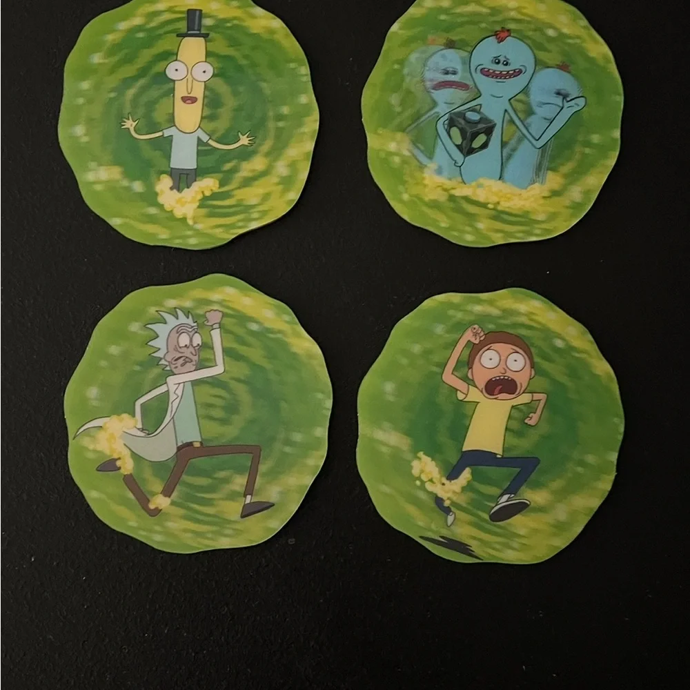 Rick and Morty - 3D Coasters - Adult Swim Cartoon Network - Picture 2 of 6